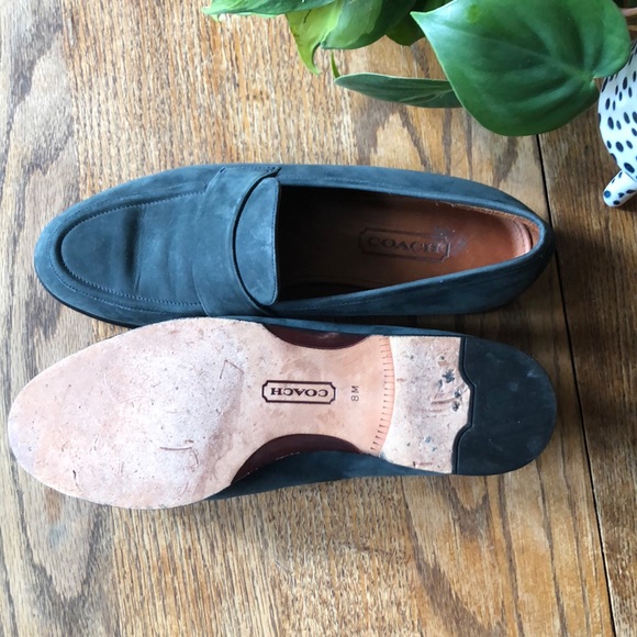 Coach Suede Loafers - Picture 3 of 4
